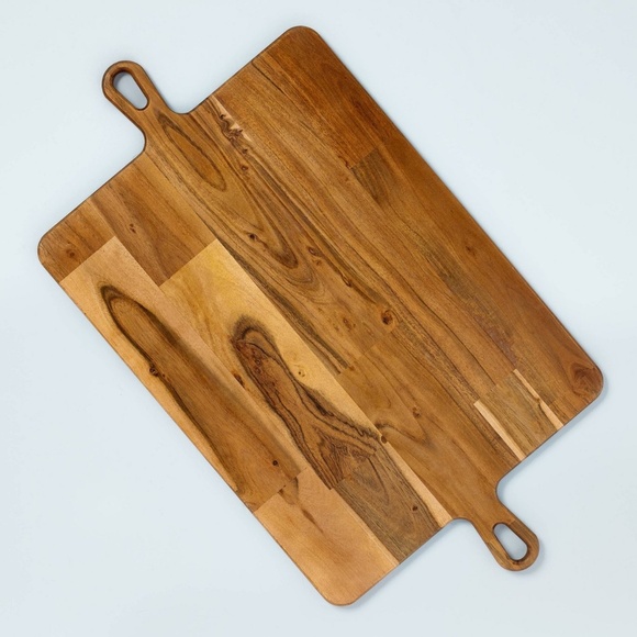 Large Double Handle Wood Serve Board - Hearth & Hand™ with Magnolia - Picture 1 of 9